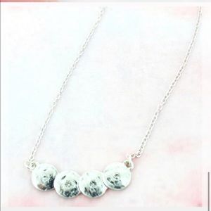 Project Halo Sliver Tone Necklace
